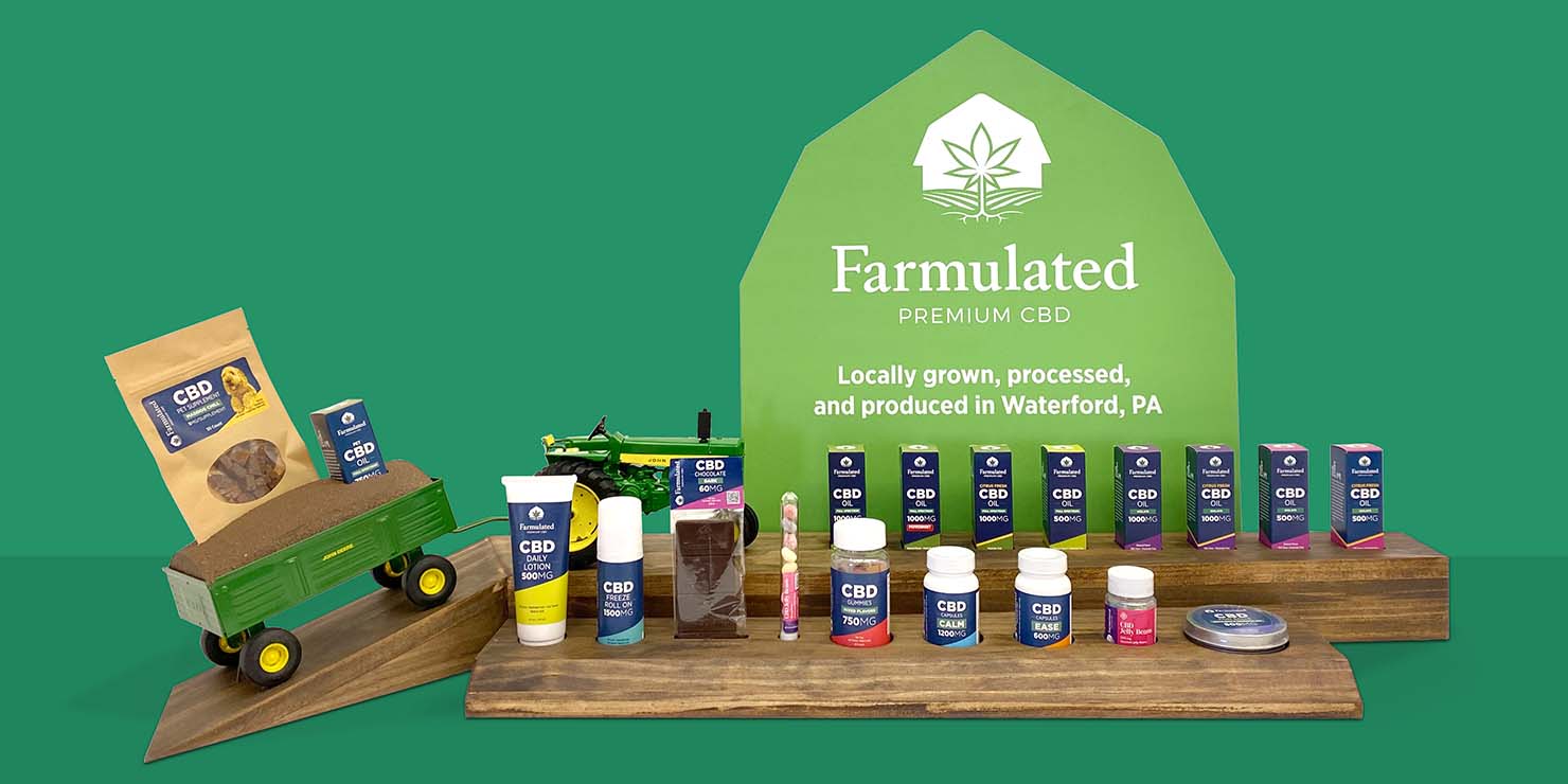Farmulated Think Tank pitch presentation display design