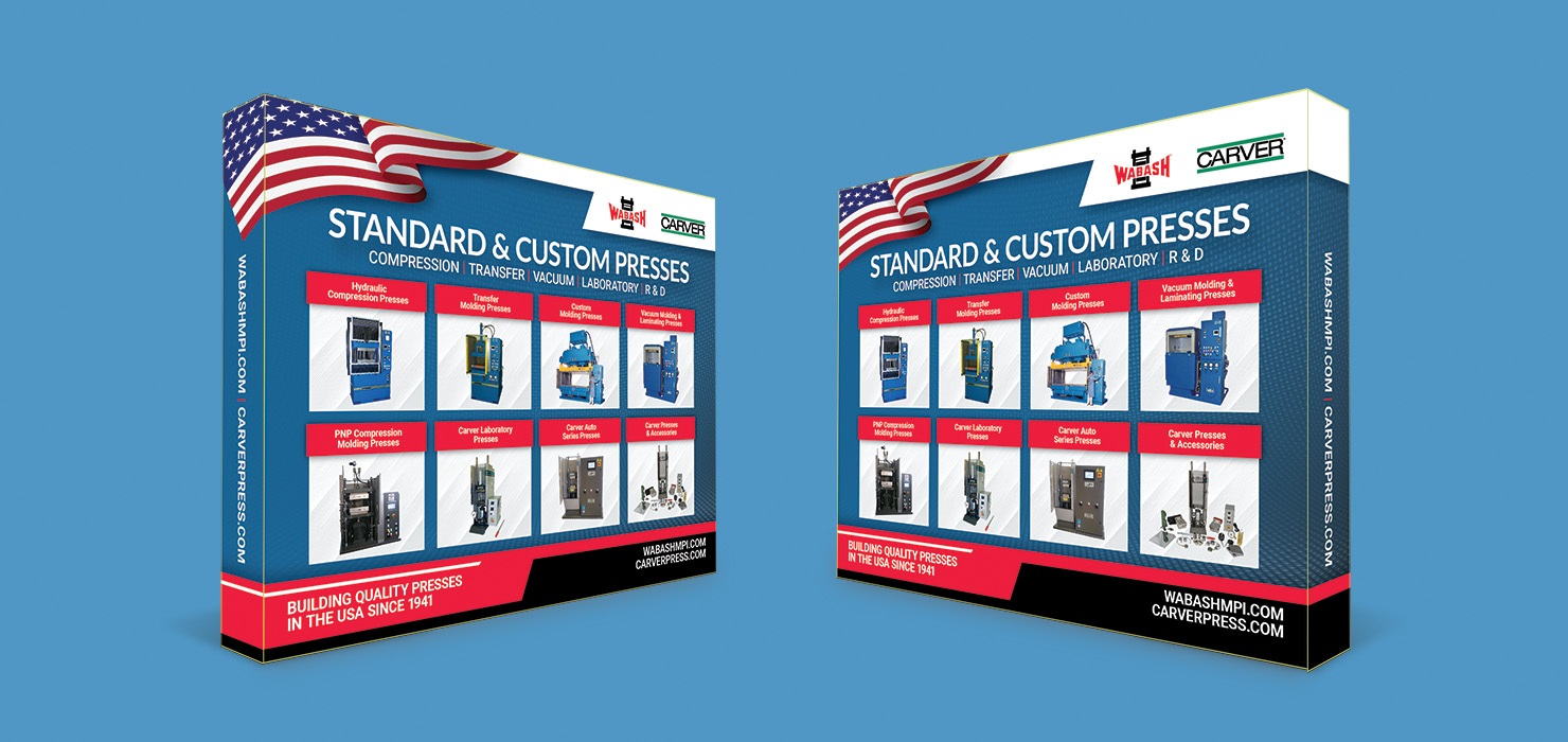 Wabash MPI trade show display standees.