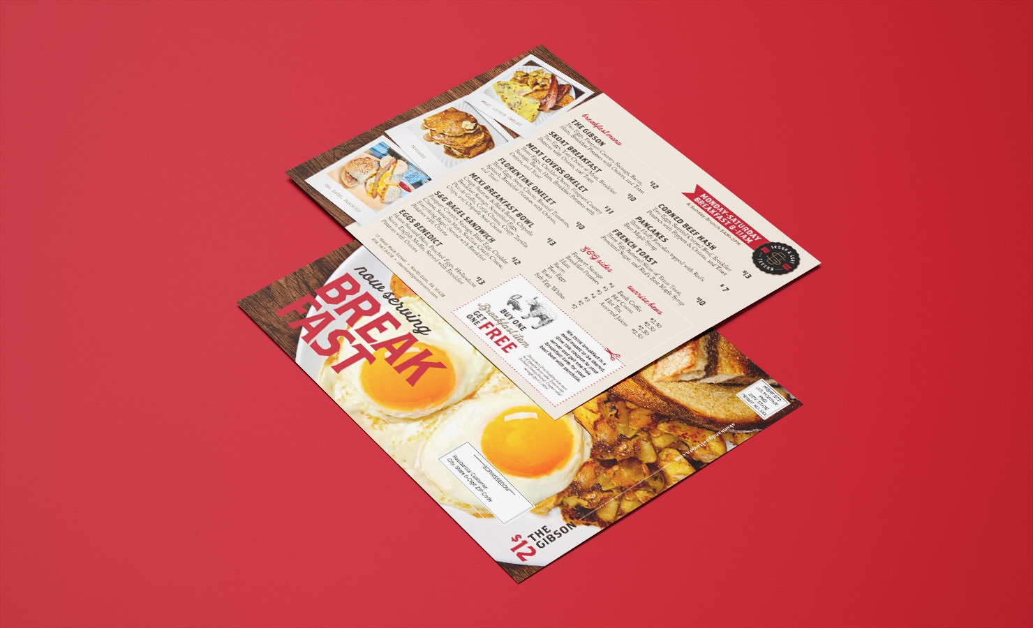 Red Letter Hospitality Skunk & Goat Tavern Every Door Direct Mailer Design