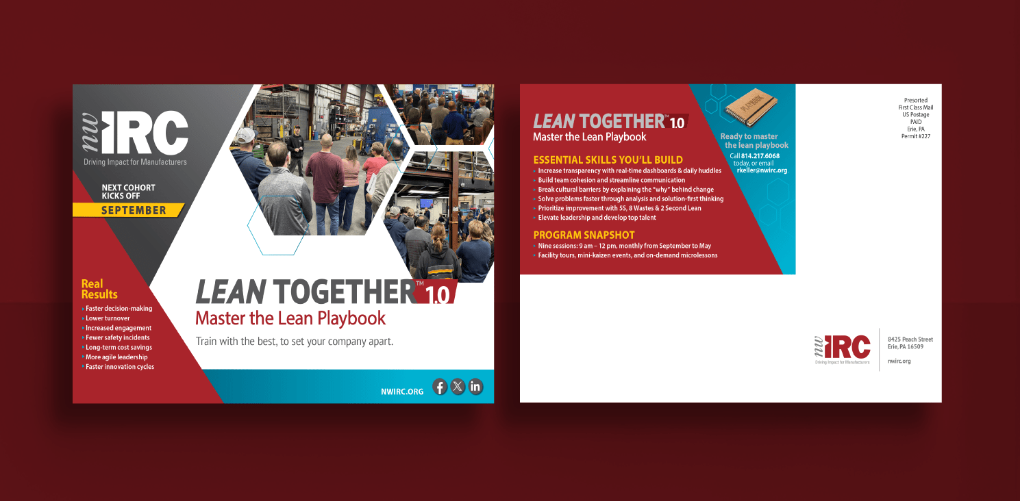 Lean Together direct mailer